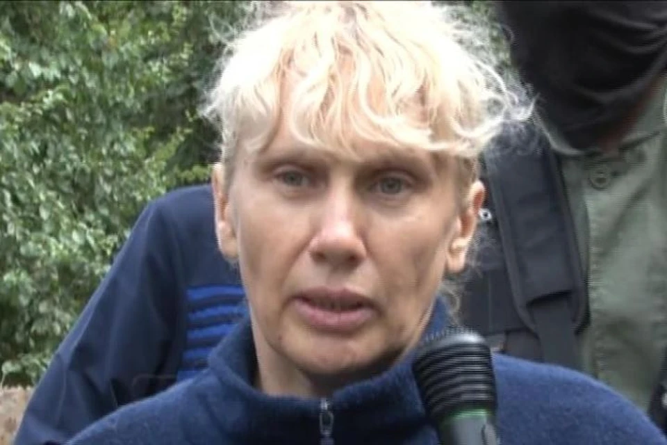 Инесса Тарвердиева вернулась на место преступления, подробно рассказав следователям подробности убийств. Фото: оперативная съемка