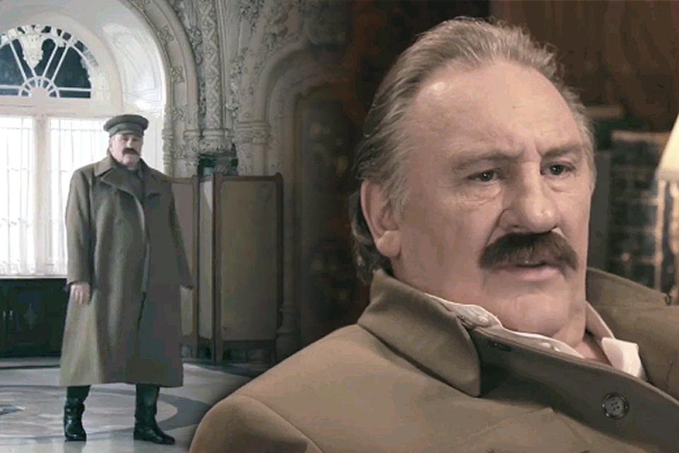 Главную роль в фильме "Диван Сталина" сыграл Жерар Депардье.