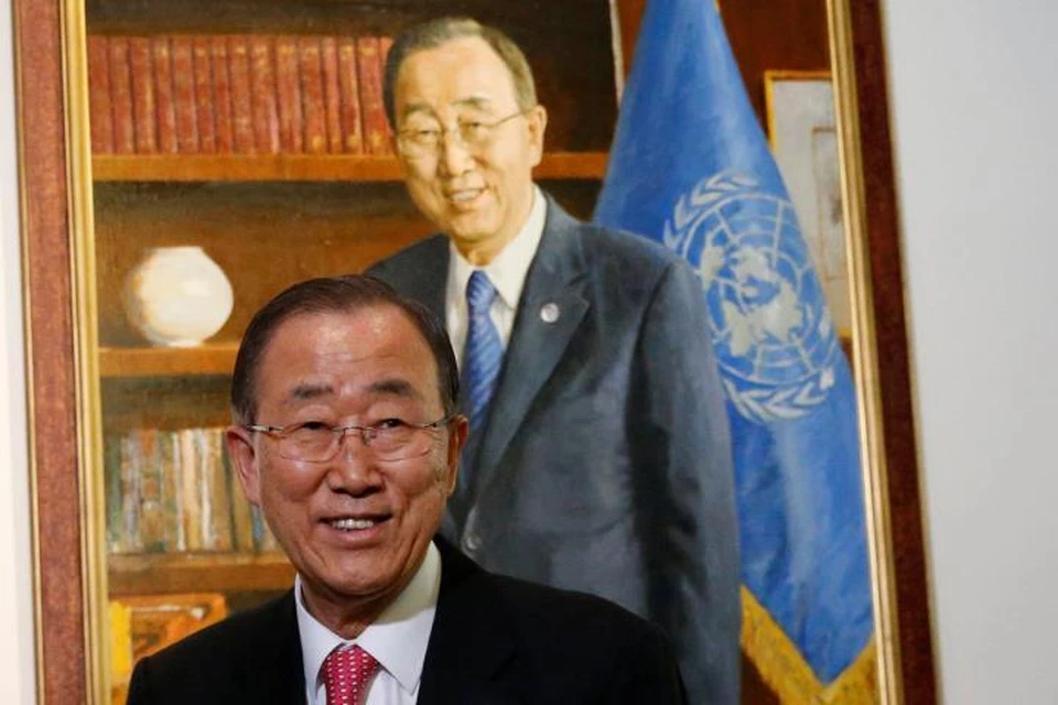 Уходящий генеральный секретарь ООН Пан Ги Мун