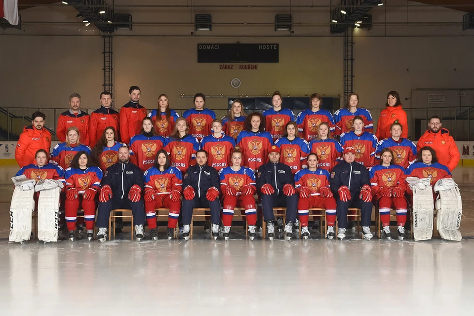 Самая красивая хоккейная сборная в нашей стране. Фото: Федерация хоккея России