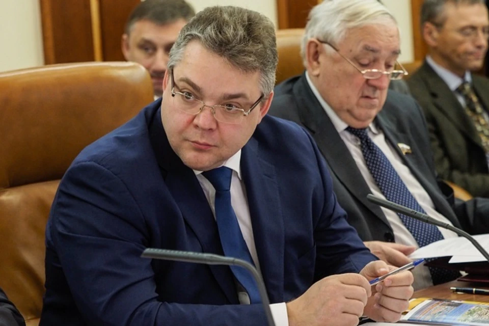Губернатор Владимир Владимиров выступил в Совете Федерации РФ. Фото: www.gubernator.stavkray.ru