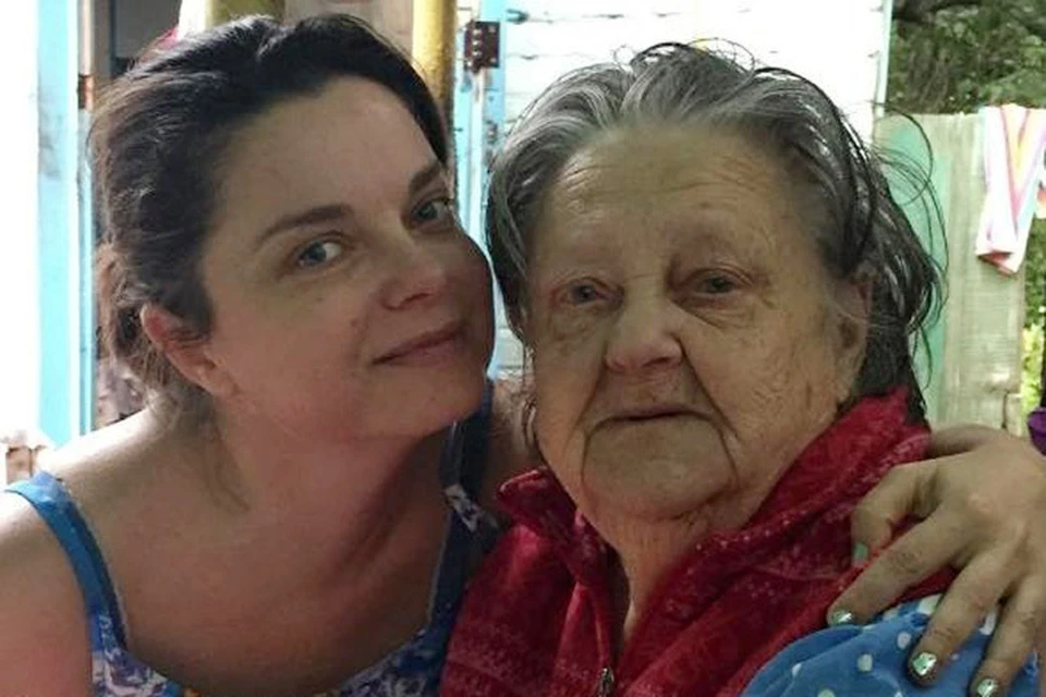 94-летняя бабушка артистки Соня жила в селе Липки под Вышгородом, Киевская область