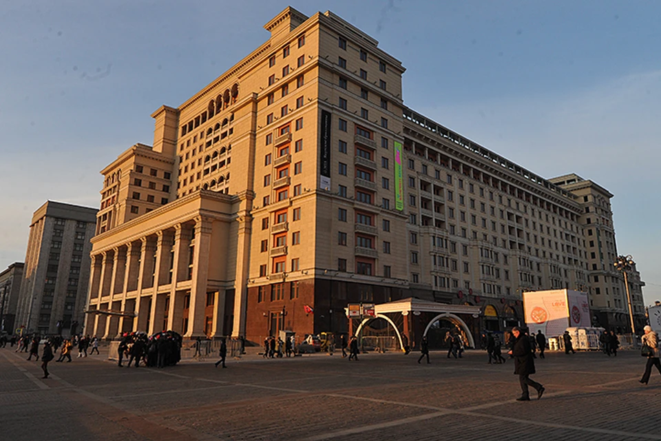 Пятерку «лакшери» закрывают апартамент в гостинице «Москва»