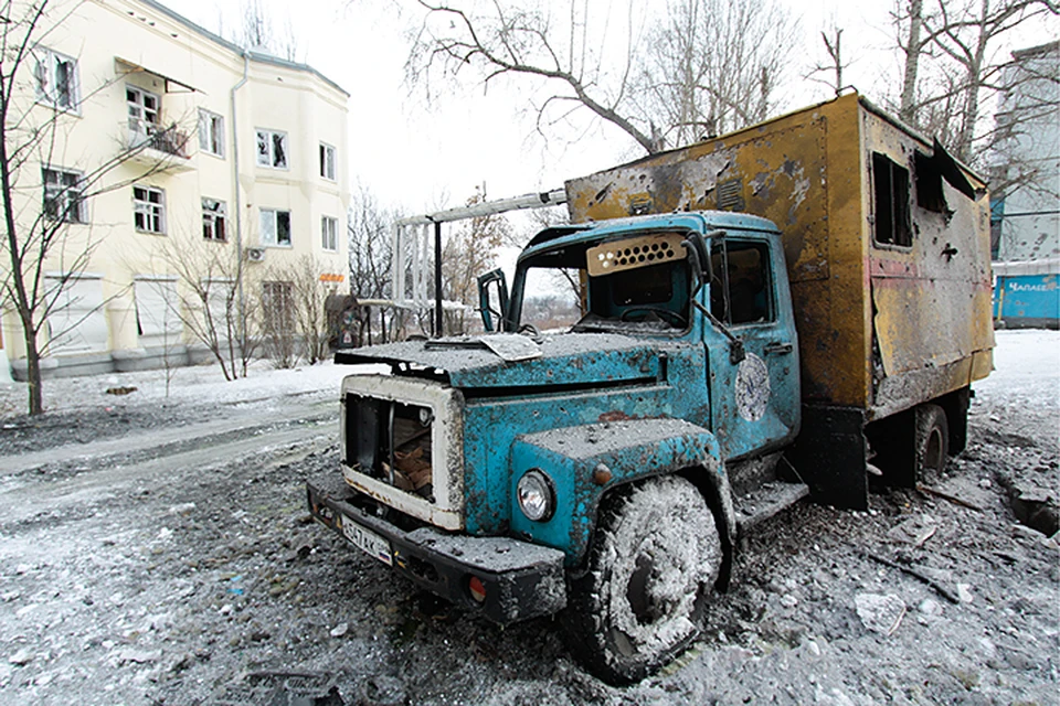 За последние дни в плане опасности для жизни Донецк откатился к началу 2015 года. Фото: Валентин Спринчак/ТАСС