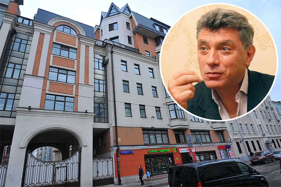 Квартира в этом здании принадлежала убитому в марте 2015 года политику Борису Немцову. ФОТО Евгения ГУСЕВА+Елена ВАХРУШЕВА