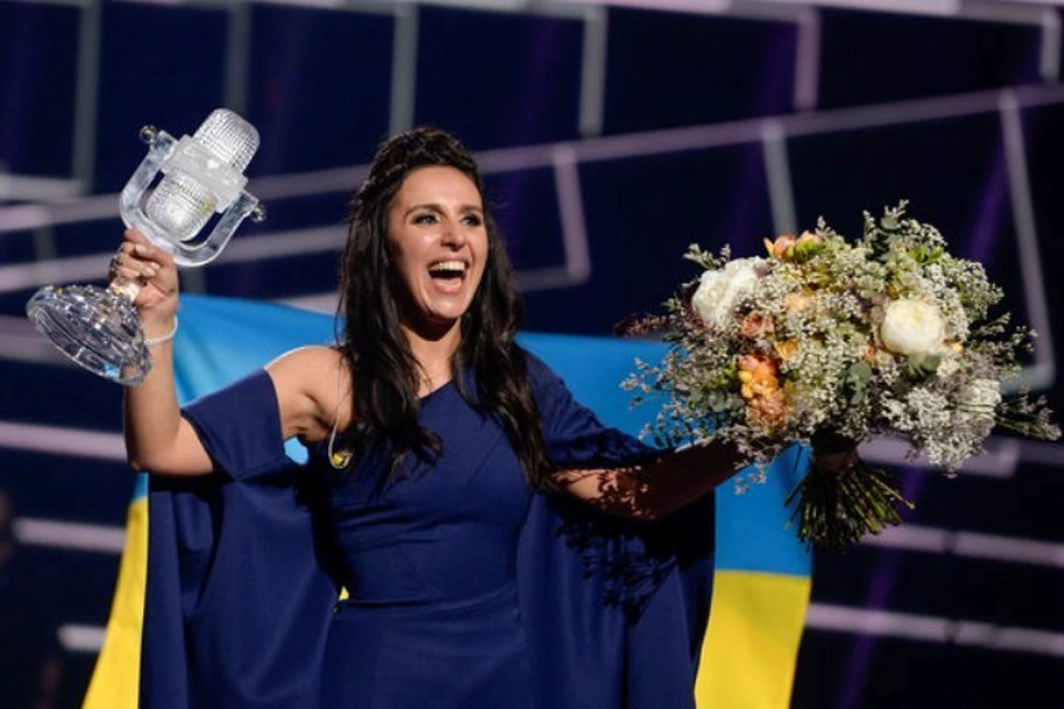 Победительница "Евровидения-2016" Джамала.