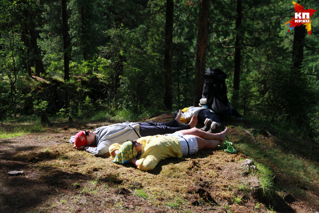 Отдых на первой стоянке