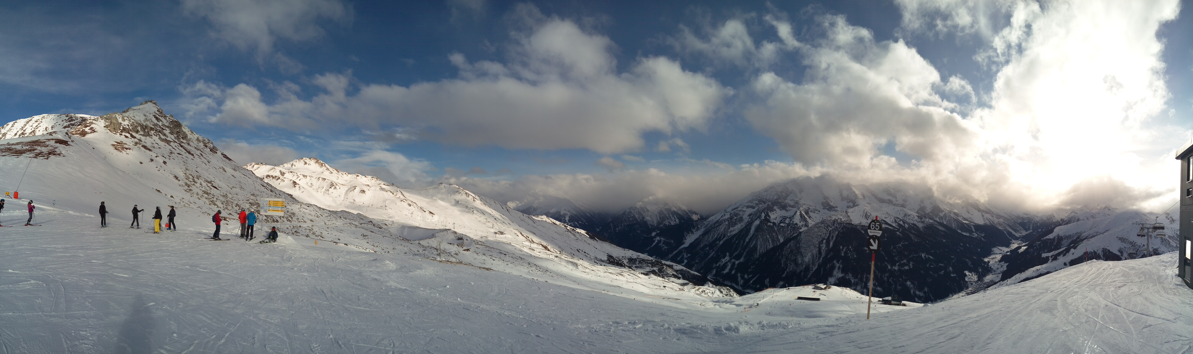 Окрестности Майрхофена, 2,5 тысячи метров над уровнем моря.