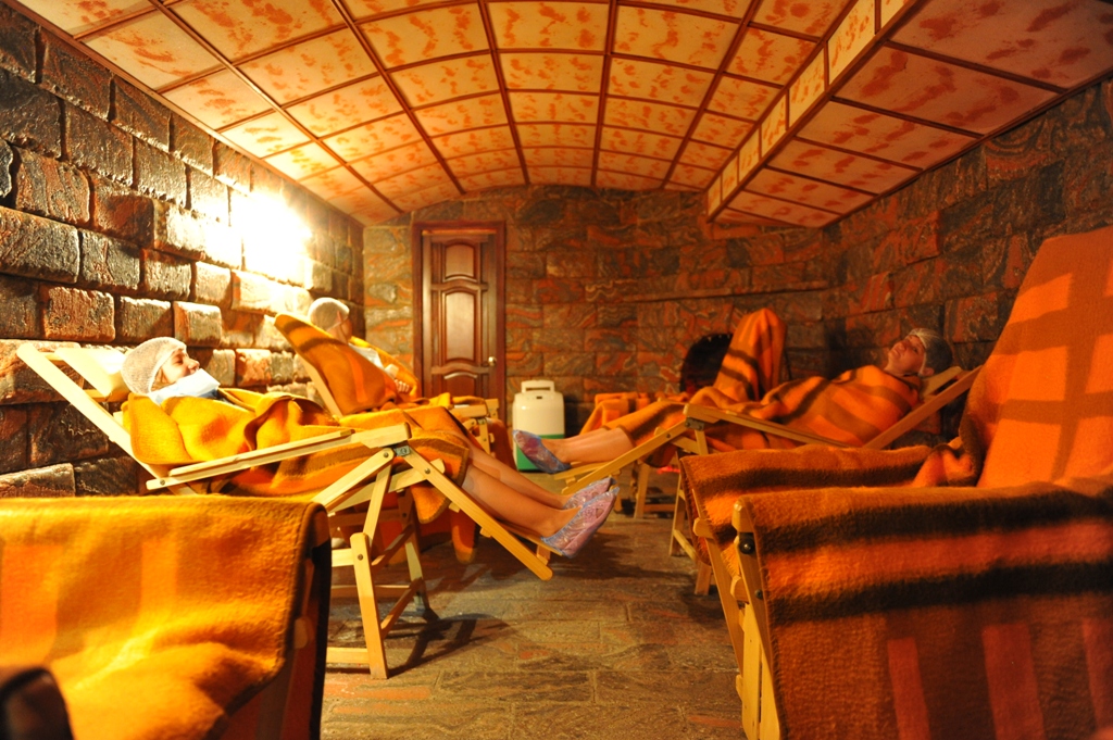 Соляные шахты очень популярны, но есть не во всех санаториях.