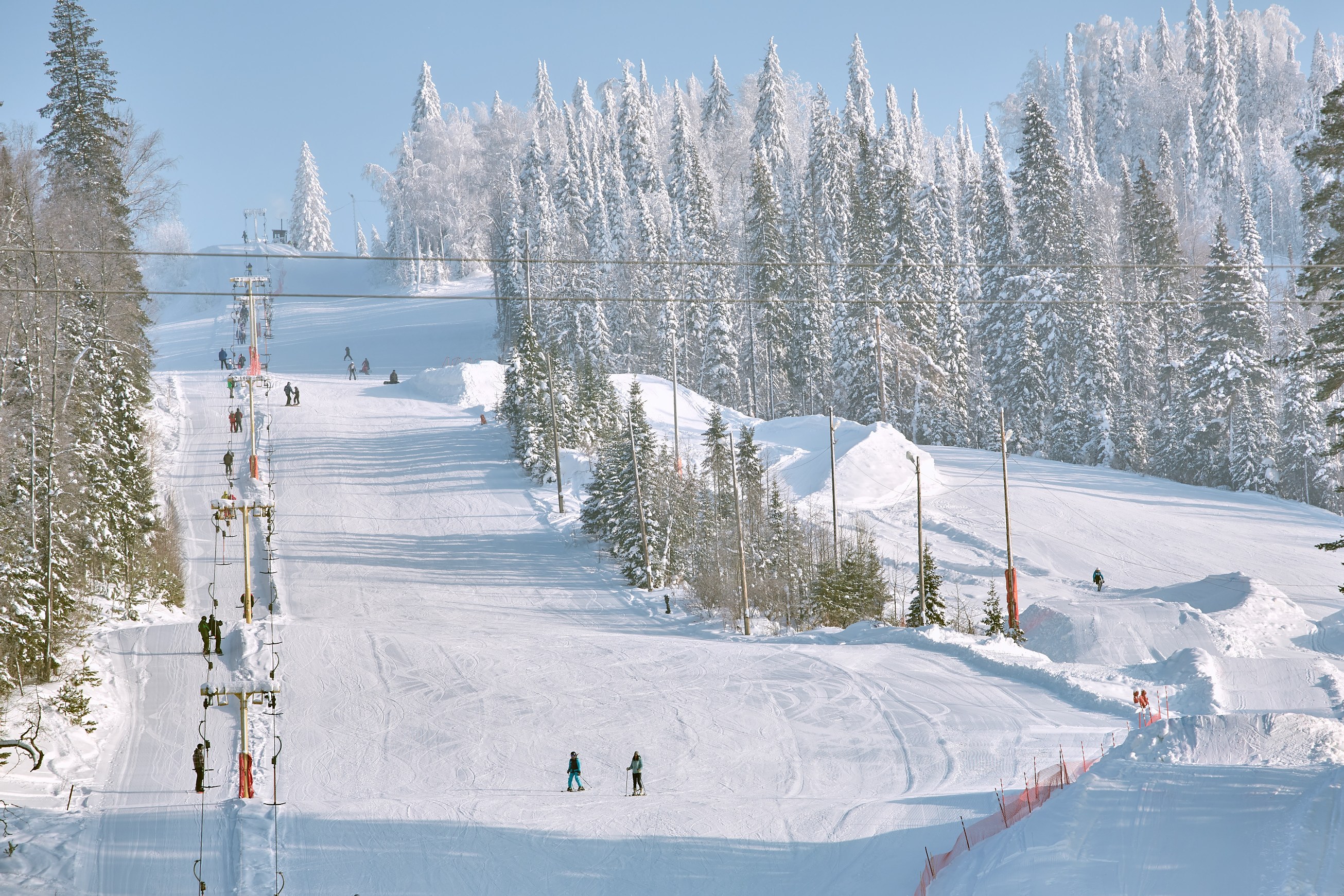 «Такман» - это 11 трасс с перепадом высот до 200 метров