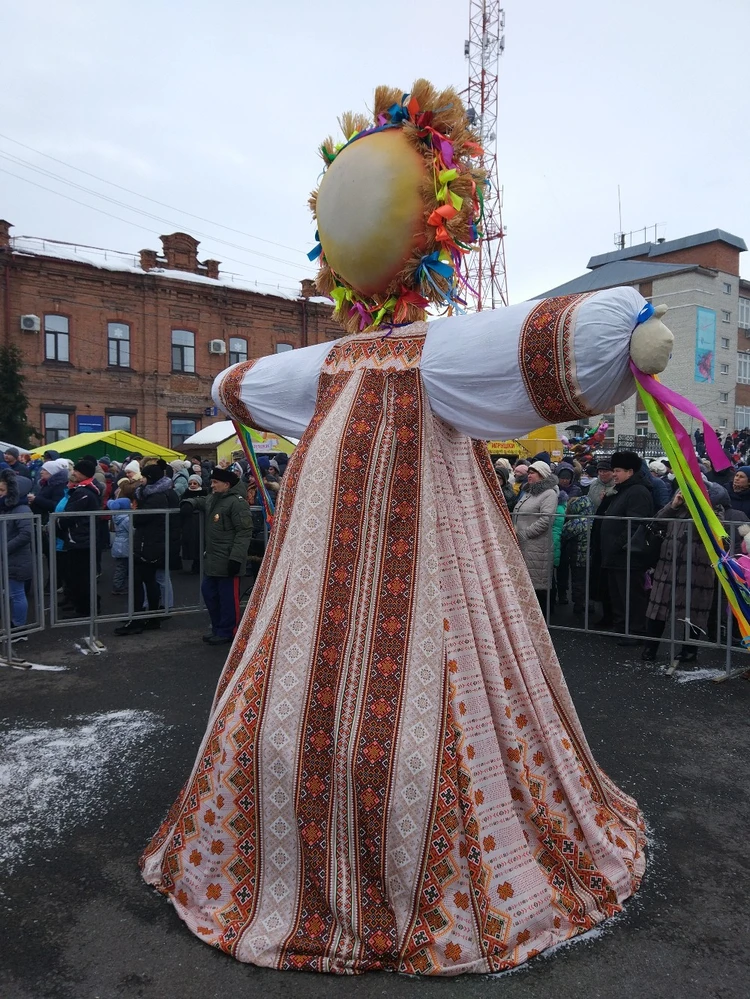 Чучело на масленицу