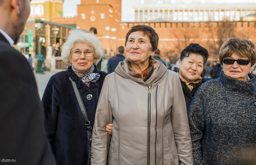 Социальная поддержка москвичей старшего возраста.