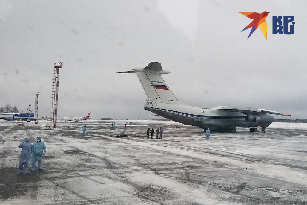 Первый борт ВКС из Китая