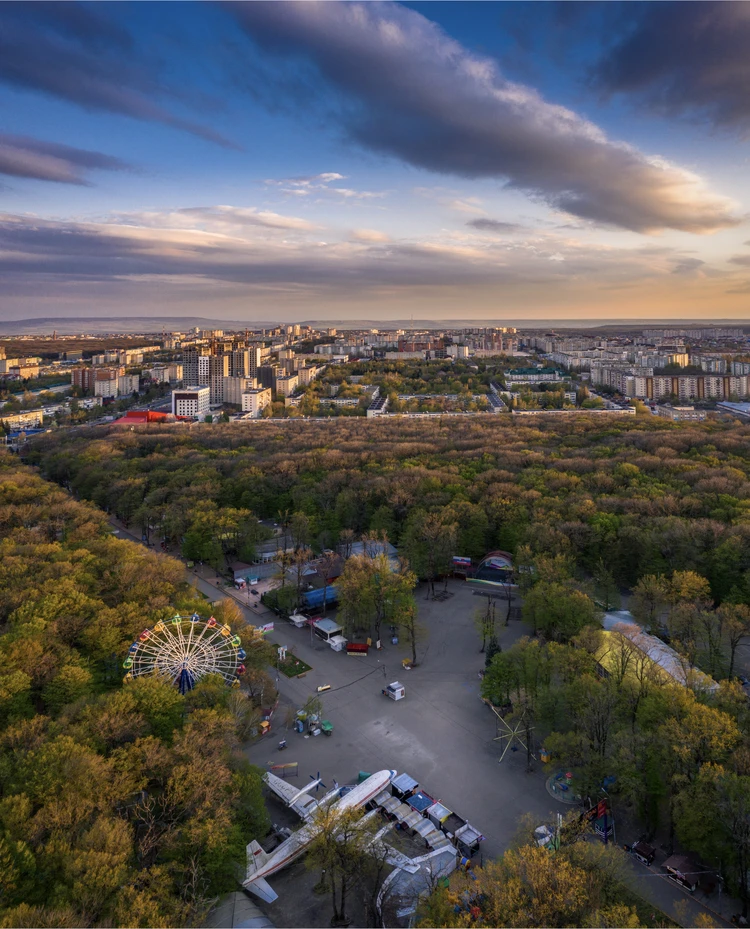 Ставрополь вид сверху