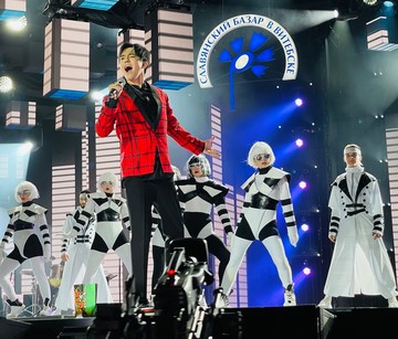 Димаш на открытии