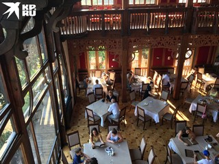 Интерьеры ресторана "Гагрипш"