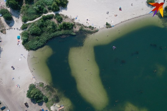 Один из красивейших диких пляжей Беларуси находится в Кобринском районе.