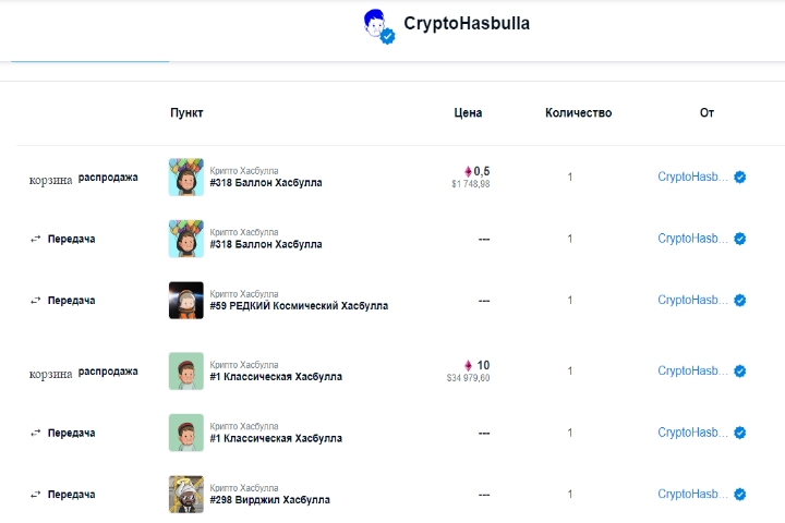 Нфт блогеров