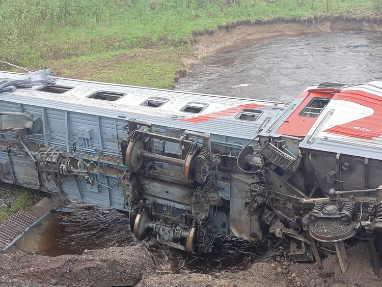 В десятом вагоне рухнувшего поезда погибли трое. В том числе Арина. Фото: соцсети.