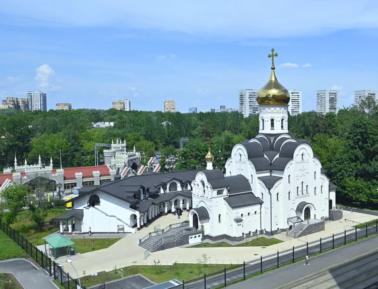 Один из объектов программы - Храм Николая Мирликийского в Щукине. Фото предоставлено пресс-службой депутата ГД Владимира Ресина