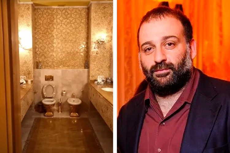 Золотой унитаз показали в квартире Тимура Миндича