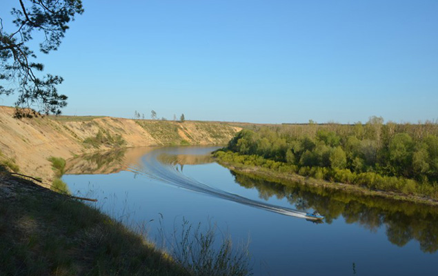 Лысая горка рядом с поселком Духовое