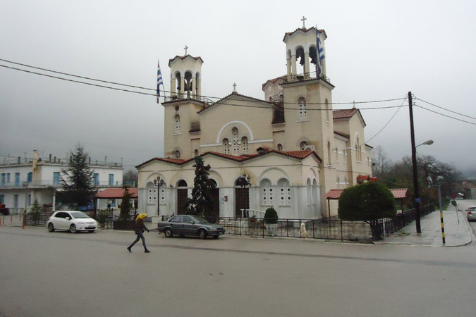 Церковь Иоанна Русского – одно из самых известных паломнических мест на Эвии