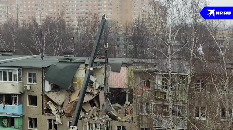 Взрыв газа в панельном доме