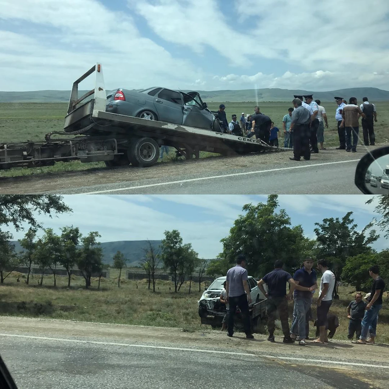 Чемпион ММА Хабиб Нурмагомедов снял две серьезных аварии в Дагестане - KP.RU